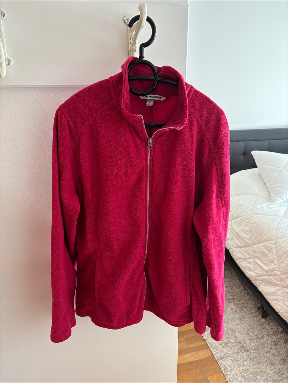 Port Authority Women's Full-Zip Fleece Jacket - Raspberry